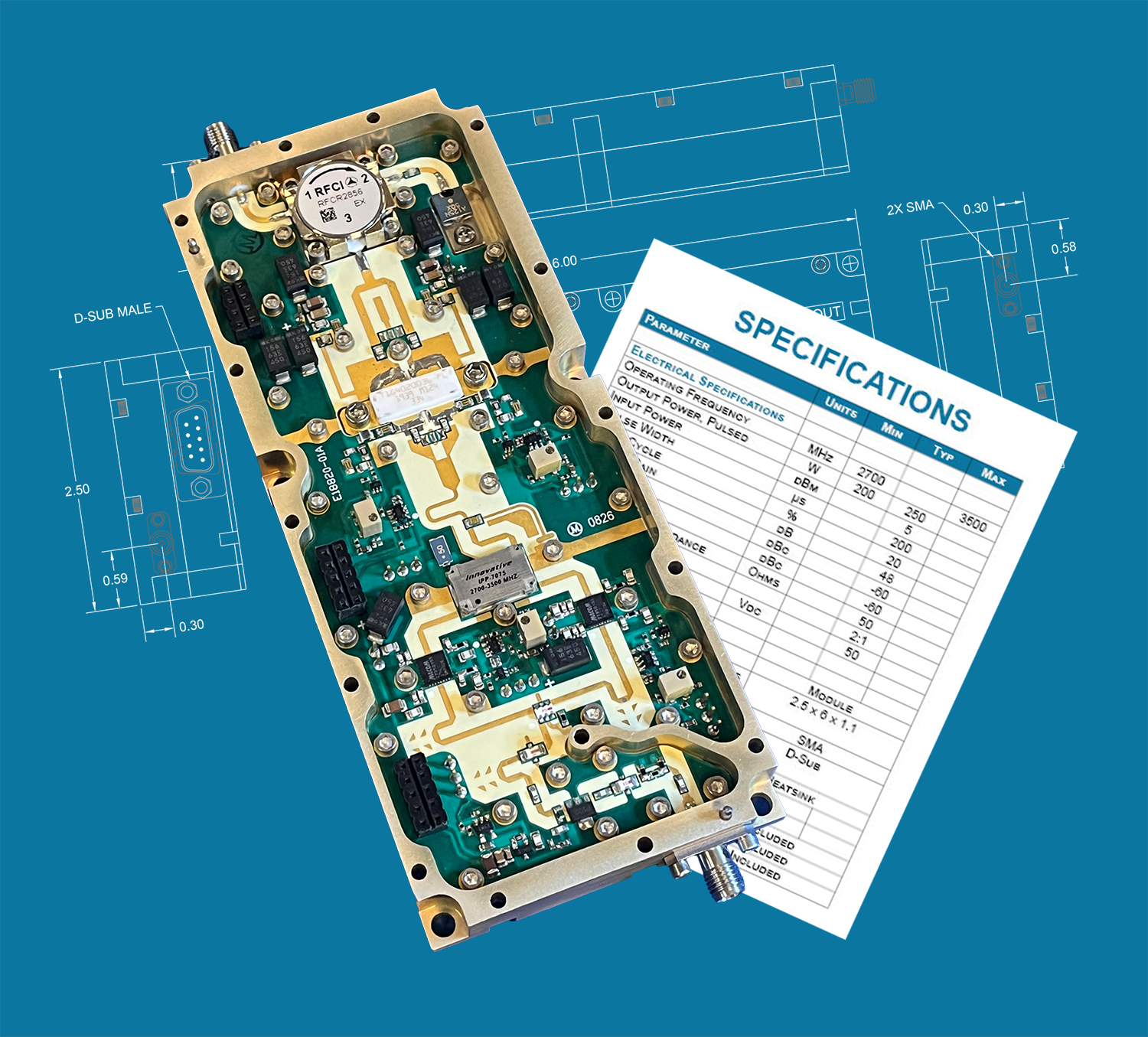 CPC RF amplifier engineering and obsolescence management